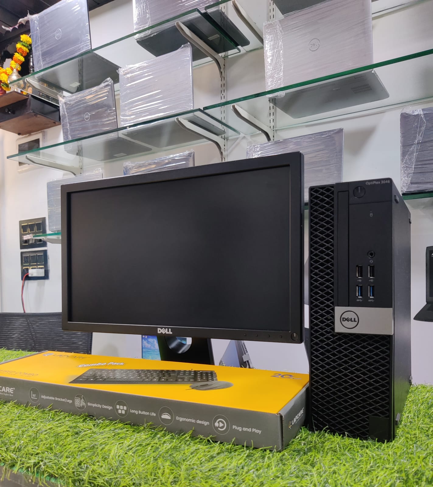 Dell Optiplex 3046 Core i5 6th Gen 8Gb Ram 256Gb Ssd, 19" Inch Screen (Refurbished)